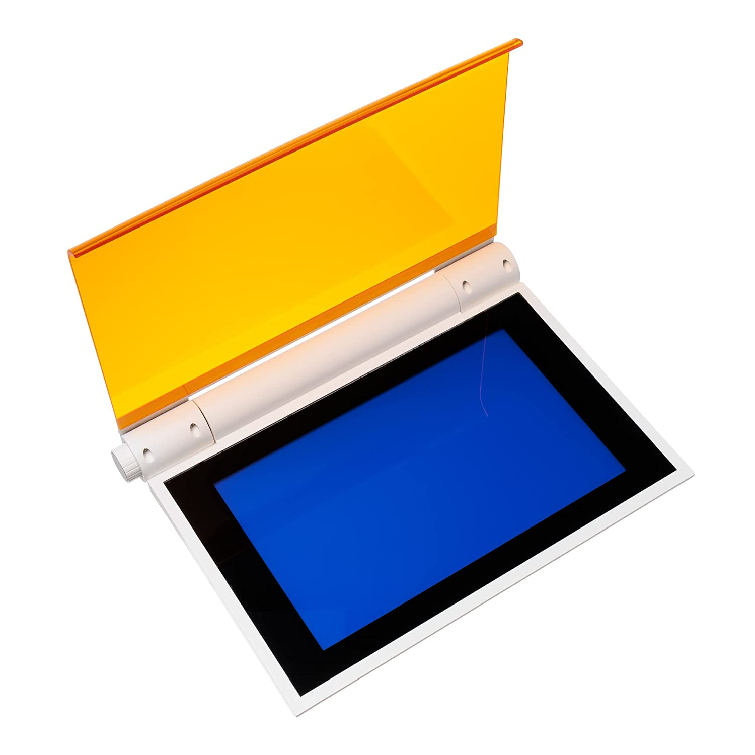 Cut gel bands directly on surface