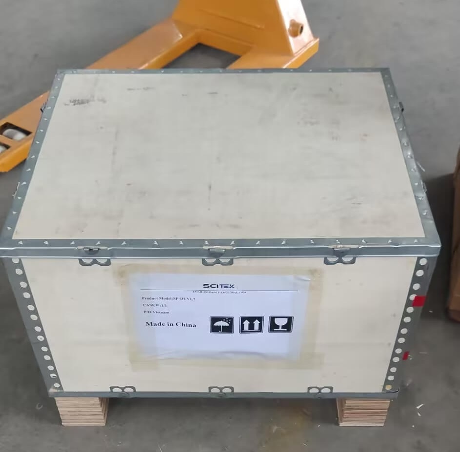 1 Double Beam Spectrophotometer package