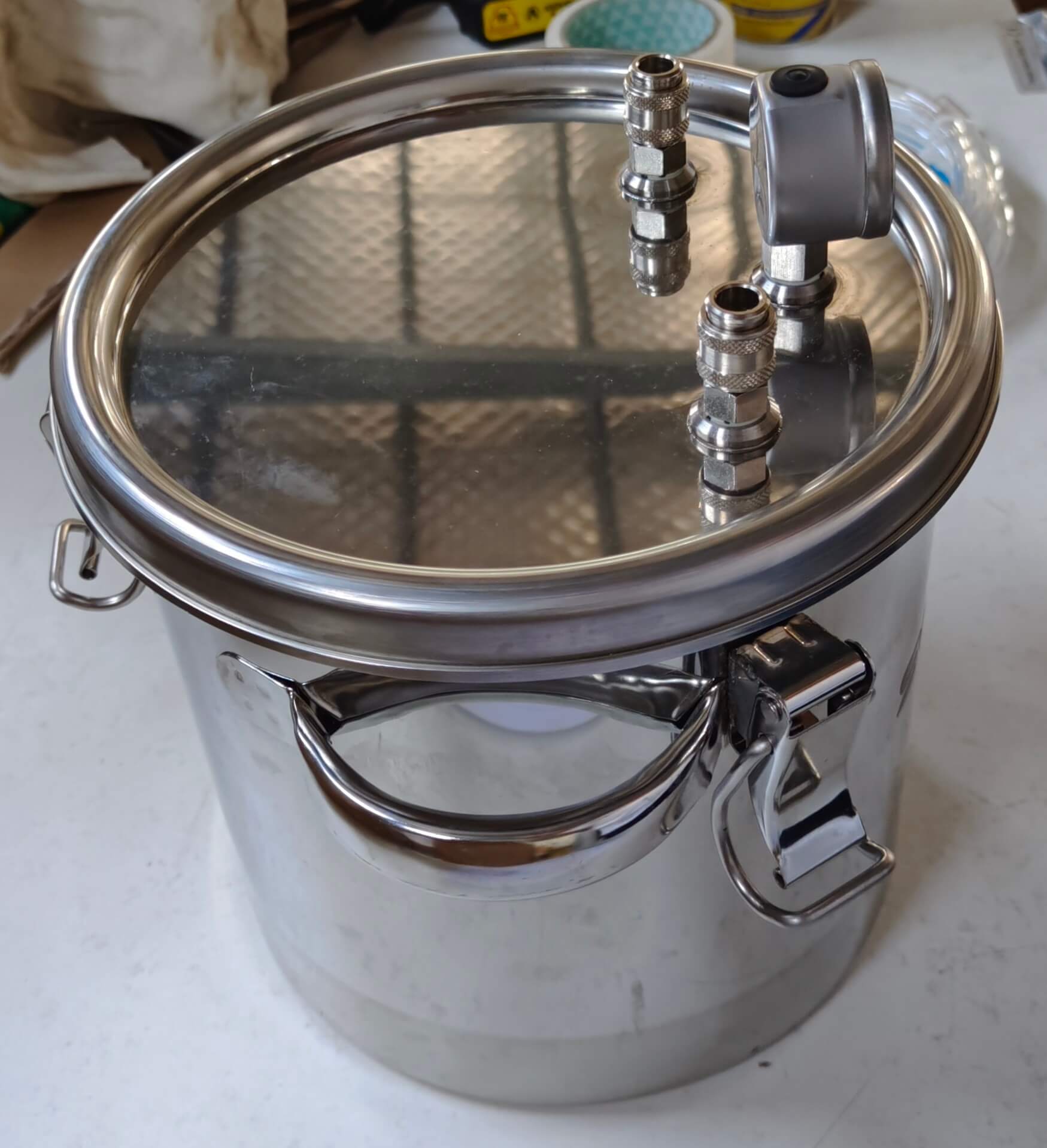 Stainless Steel Anaerobic Jar
