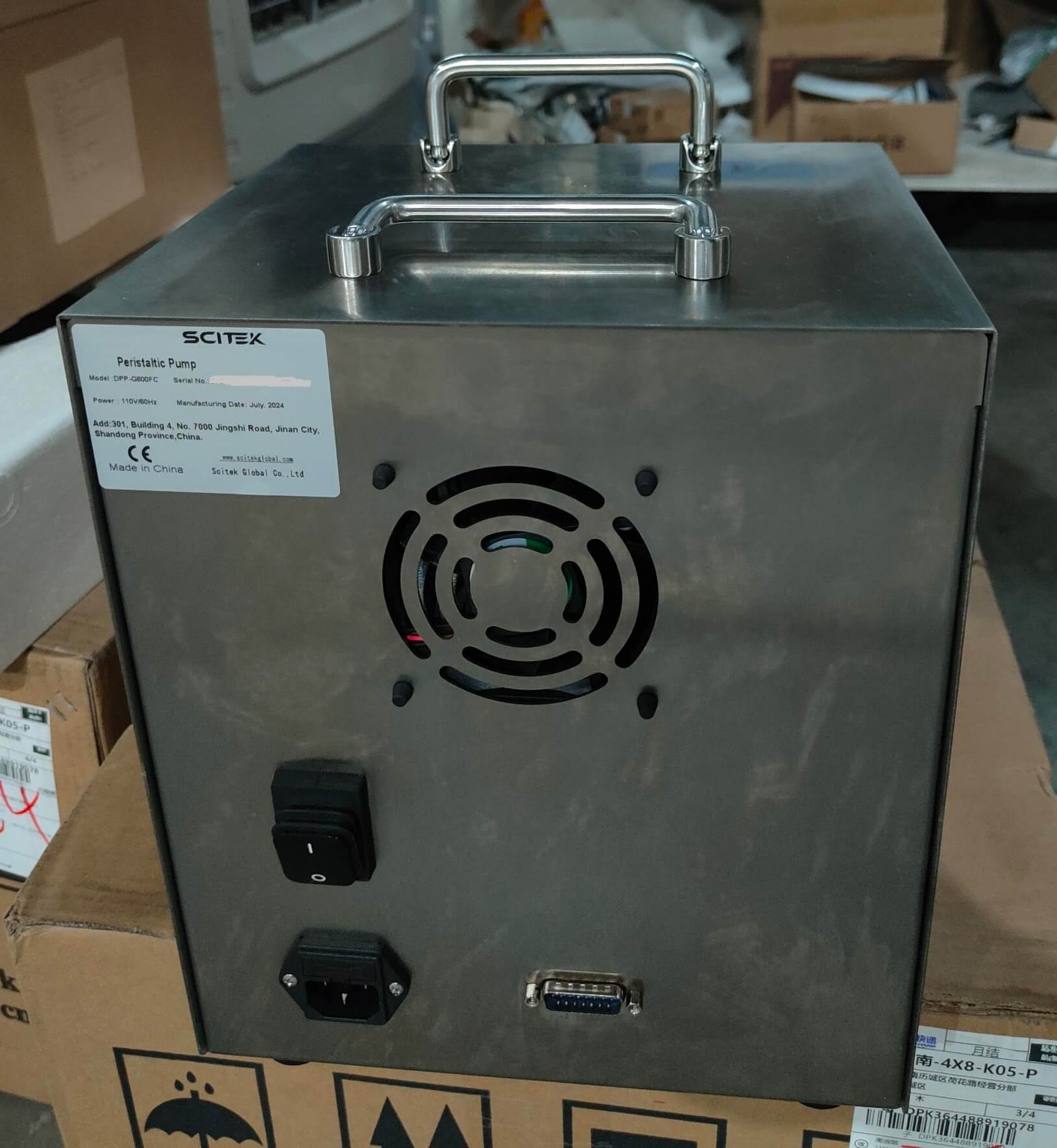 DPP-G600FC (4) Dispensing Peristaltic Pump