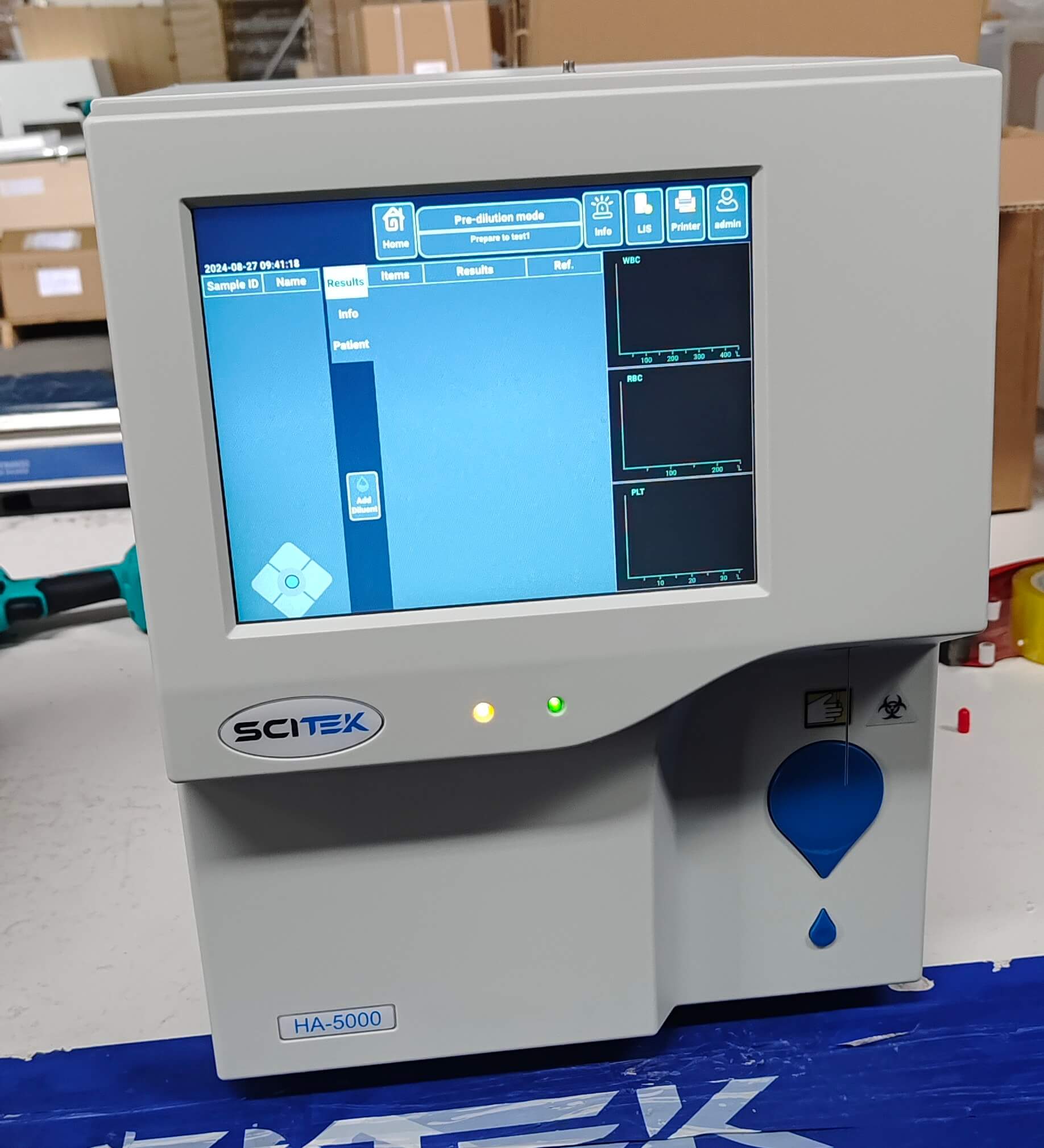 HA-5000 (3) auto hematology analyzer