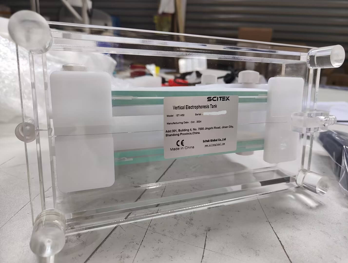 ET-V02 (1) Vertical Electrophoresis Tank