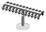 24 EA drying shelf
