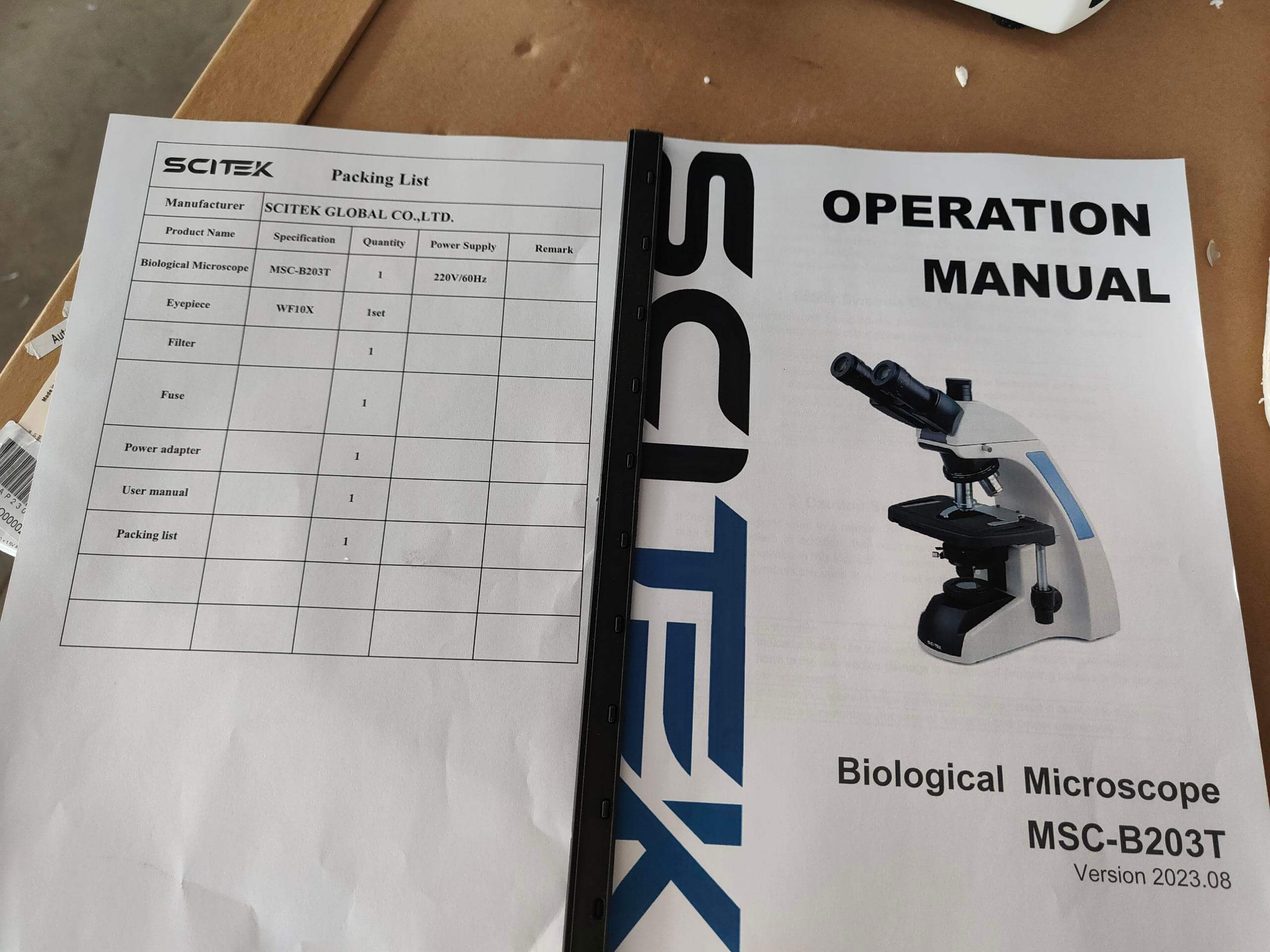 MSC-B203T (4) Biological Microscope