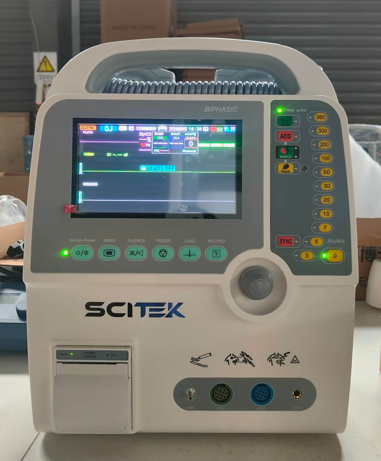 Biphasic Defibrillator